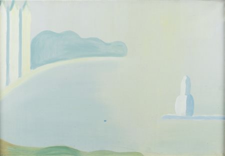 Virgilio Guidi (Roma 1891-Venezia 1984)  - Bacino di San Marco, 1962