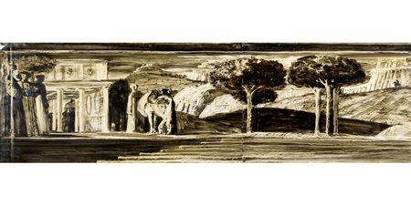 Salvatore Fiume (Comiso 1915-Canzo 1997)  - Studio per scenografia