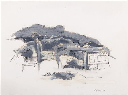 Attilio Forgioli - Paesaggio, 1984