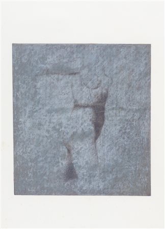 Franco Sarnari (Roma 1933)  - Studio di nudo, 1972