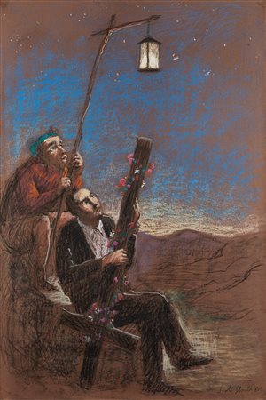 Stefano Di Stasio (Napoli 1948)  - Senza titolo, 1988