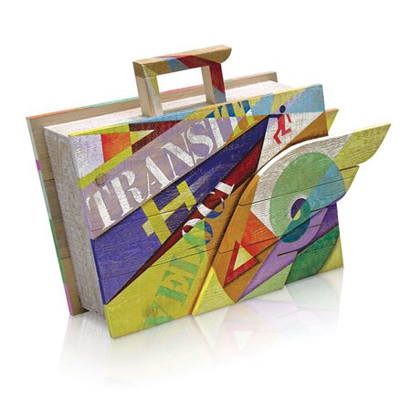 Laura Migotto (Roma 1956)  - Valigia dinamica 2, 2012