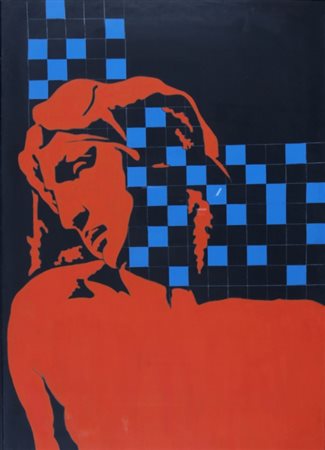 FESTA TANO (Roma 1938 - Roma 1988) "Da Michelangelo" 1976 Acrilici su tela...