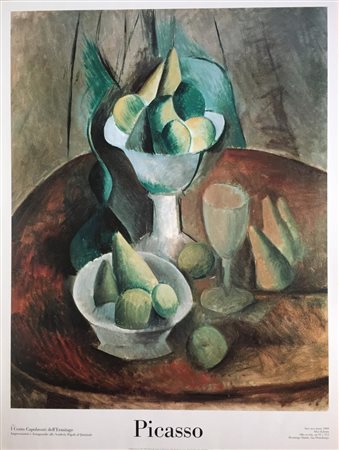 Manifesto Pablo Picasso “I Cento capolavori dell’Ermitage”