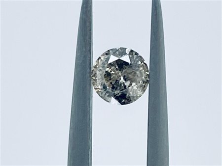 DIAMANTE 0,51 CT MARRONE CHIARO PUREZZA I2 - TAGLIO BRILLANTE - F20801-27