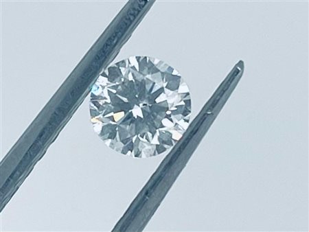 DIAMANTE 0,46 CT COLORE F PUREZZA SI2 - TAGLIO BRILLANTE - CERTIFICATO ID -...