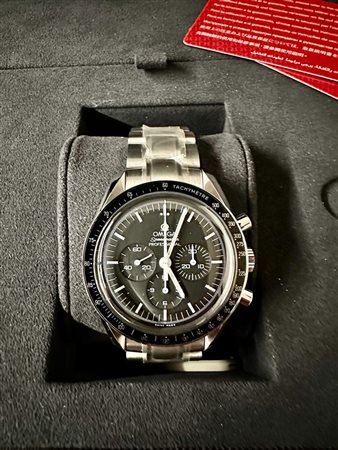 OROLOGIO OMEGA SPEEDMASTER MOONWATCH NUOVO PELLICOLATO FULL SET