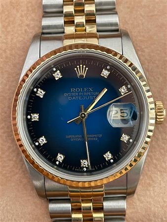 ROLEX DATEJUST 16233 VIGNETTE DIAMONDS DIAL CON GARANZIA ROLEX