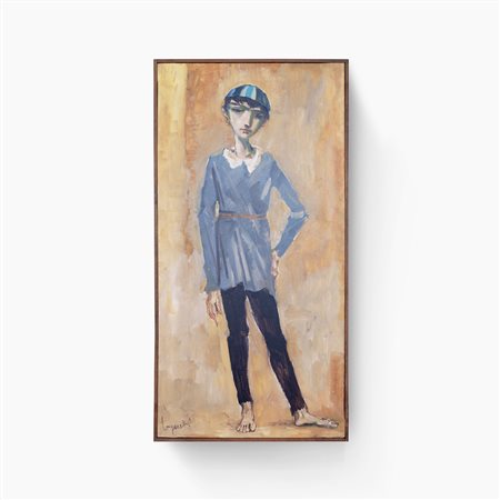 Trento Longaretti, Ragazzo in giallo e grigio