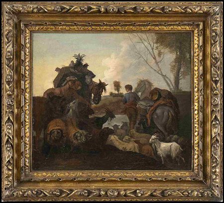 ARTISTA FRANCESE, FINE XVII  INIZIO XVIII SECOLO