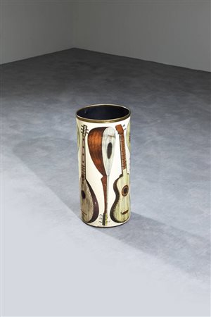 PIERO FORNASETTI<BR>Milano 1913 - 1988<BR>Portaombrelli strumenti musicali