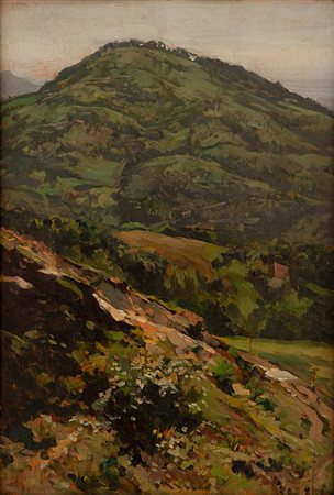 Scuola Delleani Piemonte XIX - XX secolo Paesaggio montano 