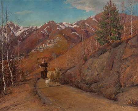  Luigi Boffa Tarlatta  Rialmosso ( VC ) 1889 - Quittengo  ( VC ) 1965 Alta valle di Cervo ( Vercelli )