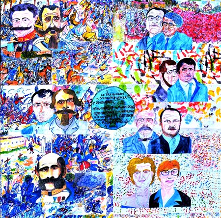 Franco Brighenti, Le tre Guerre d'Indipendenza