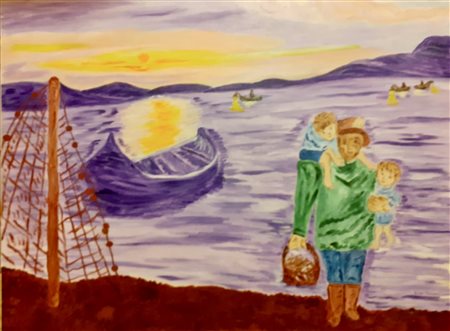 Rosa Fasano, Ritorno del pescatore