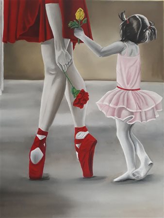 Paola Lusuardi, Primi passi di danza