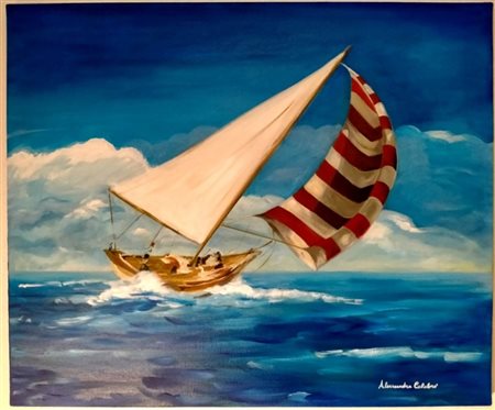 Alessandra Calabrò, Vela – il vento