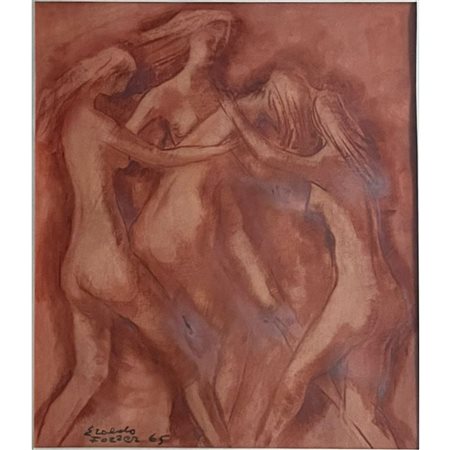 FOZZER ERALDO FIGURE 25X30 PASTELLO
