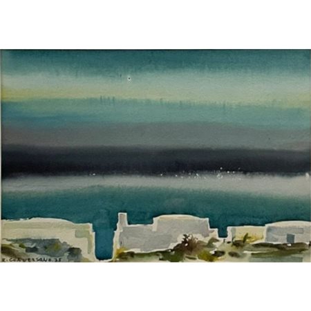 CONVERSANO ROMANO PESCHICI 18x26 ACQUARELLO