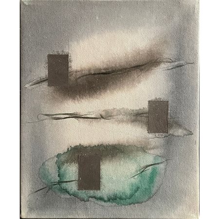 TRENTI ROLANDO OLIO SU TELA 25X20