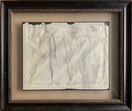 Napoleone Martinuzzi Tre studi a matita su carta raffiguranti nudi maschili e un