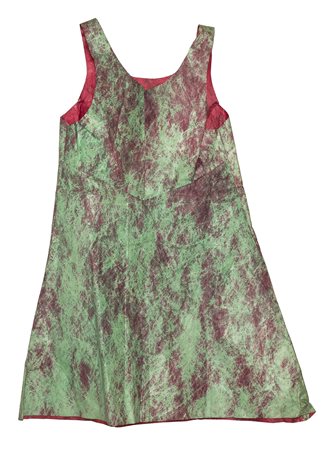 Hussein Chalayan PAPER DRESS GREEN Description: Dress in Tyvek, non-woven...