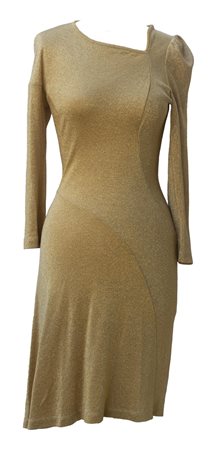 Vivienne Westwood RED LABEL LUREX DRESS Description: Asymmetrical dress in...