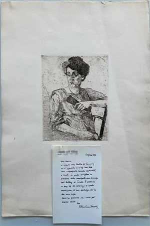 Piero Marussig "Senza titolo" 
acquaforte
(lastra cm 21x16; foglio cm 50x35)
tim
