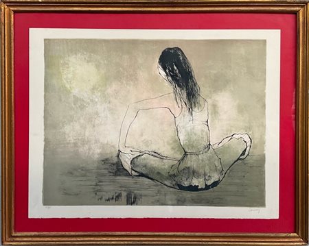 Jean Jansem "Isabelle" 1964
litografia a colori
cm 56x73
firmata e numerata 29/1