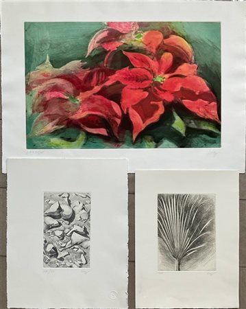 Dieter Kopp Lotto composto tra tre acqueforti e acquetinte raffiguranti soggetti