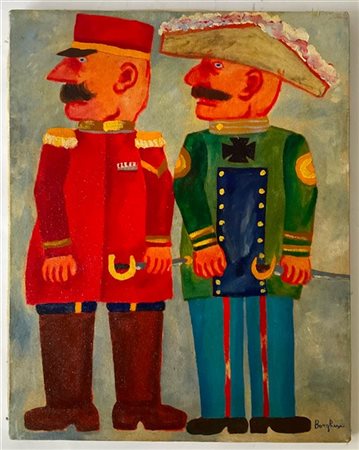 Franz Borghese "Senza titolo" 
olio su tela
cm 50x40
firmato in basso a destra;