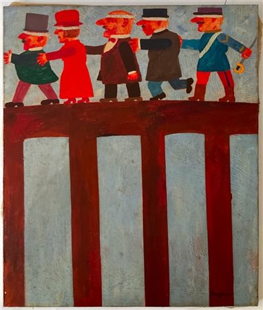 Franz Borghese "Senza titolo" 
olio su tela
cm 60x50
firmato in basso a destra;