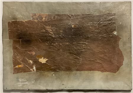 Ugo Recchi Lotto composto da tre tecniche miste e collage su tela
cm 80x99 (2 pz