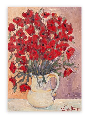 CARLO ALBERTO VANALESTA - Papaveri, 1982