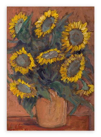 CARLO ALBERTO VANALESTA - Girasoli, 1982