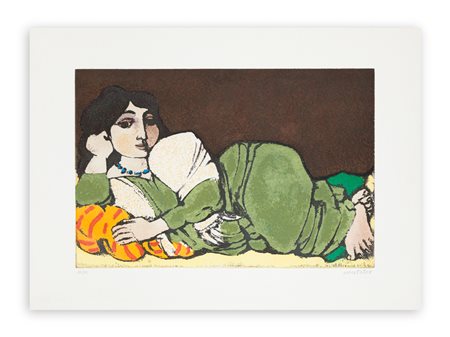 DOMENICO CANTATORE (1906-1998) - Senza Titolo