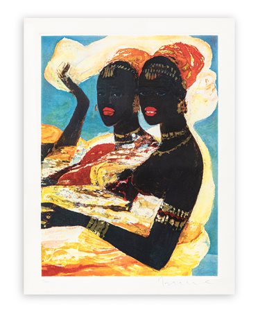 SALVATORE FIUME (1915-1997) - Senza Titolo