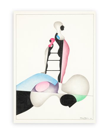 ALEXIS KEUNEN (1921-1990) - Senza Titolo, 1971