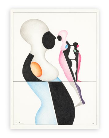 ALEXIS KEUNEN (1921-1990) - Senza Titolo, 1972