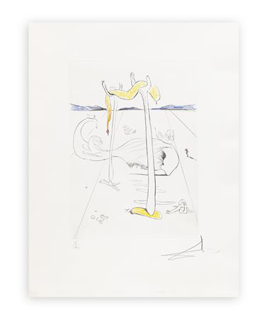 SALVADOR DALÌ (1904-1989) - Senza Titolo, 1974