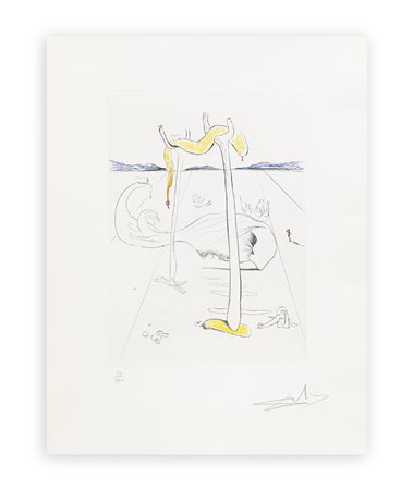 SALVADOR DALÌ (1904-1989) - Senza Titolo, 1974