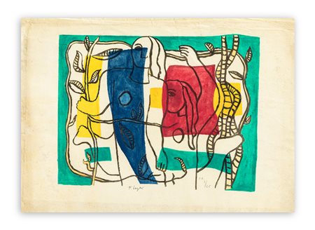 FERNAND LÉGER (1881-1955) - Les deux femmes