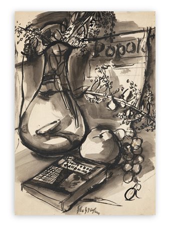 LUIGI SPAZZAPAN (1989-1958) - Natura morta