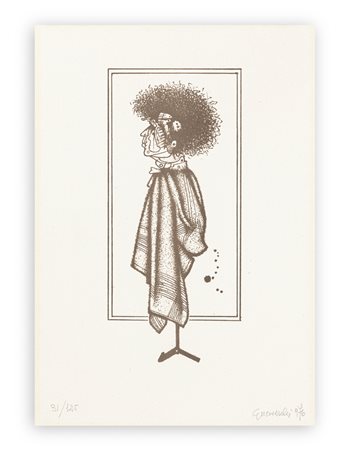 GIUSEPPE GUERRESCHI (1929-1985) - Senza Titolo, 1976