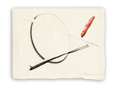 UMBERTO MARIANI (1936) - Senza Titolo, 1987