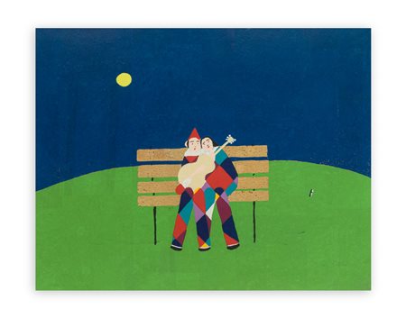 WALTER POZZI (1911-1989) - Senza Titolo