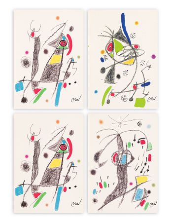 JOAN MIRÒ - Lotto unico composto da: