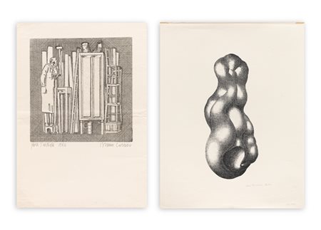 AUTORI VARI - Lotto unico di 2 opere grafiche