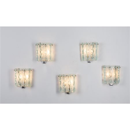 ZEROQUATTRO MILANO, Cinque lampade da parete