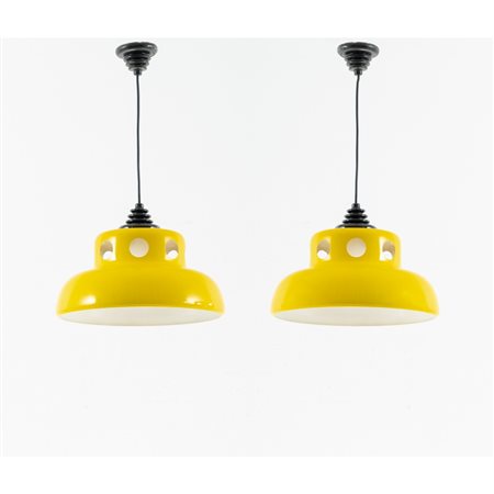 ISAO HOSOE, Coppia di lampade a sospensione